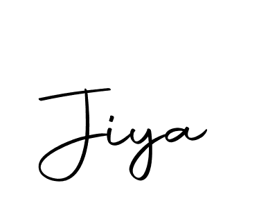 Make a beautiful signature design for name Jiya. Use this online signature maker to create a handwritten signature for free. Jiya signature style 10 images and pictures png