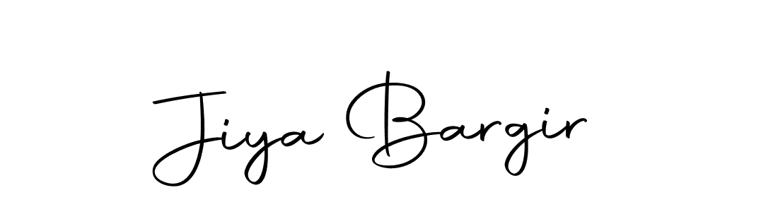 You can use this online signature creator to create a handwritten signature for the name Jiya Bargir. This is the best online autograph maker. Jiya Bargir signature style 10 images and pictures png