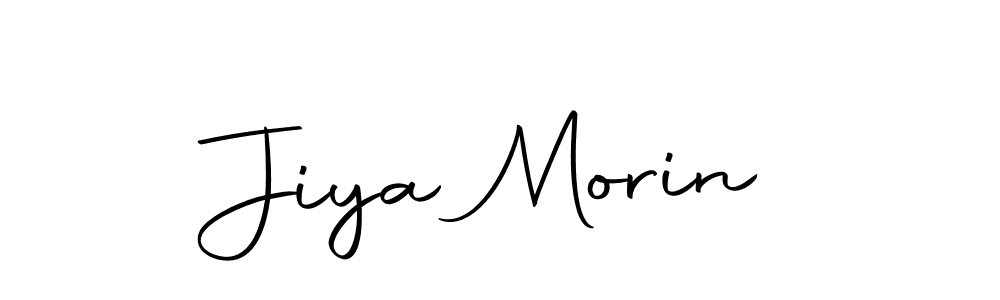 You can use this online signature creator to create a handwritten signature for the name Jiya Morin. This is the best online autograph maker. Jiya Morin signature style 10 images and pictures png