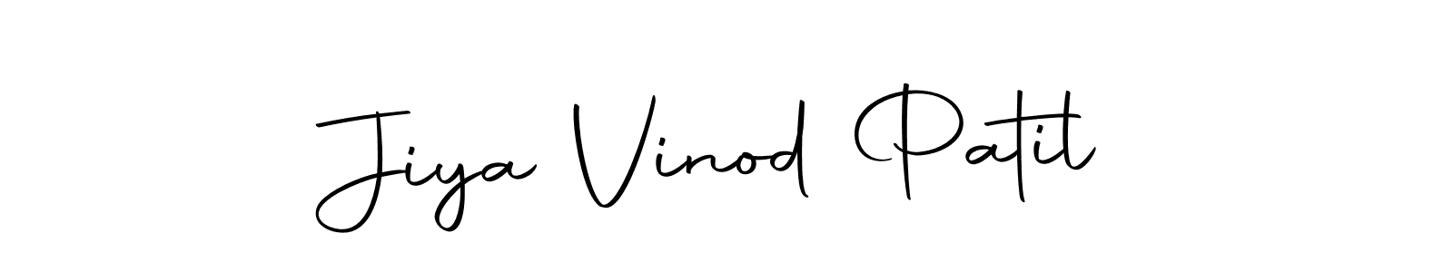 It looks lik you need a new signature style for name Jiya Vinod Patil. Design unique handwritten (Autography-DOLnW) signature with our free signature maker in just a few clicks. Jiya Vinod Patil signature style 10 images and pictures png