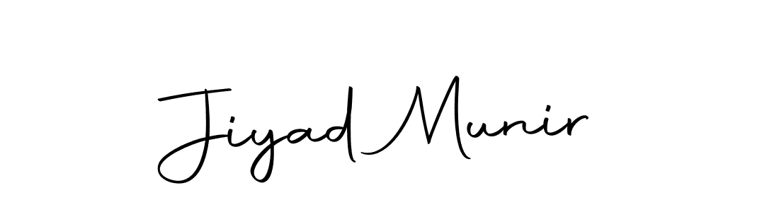 Make a beautiful signature design for name Jiyad Munir. Use this online signature maker to create a handwritten signature for free. Jiyad Munir signature style 10 images and pictures png