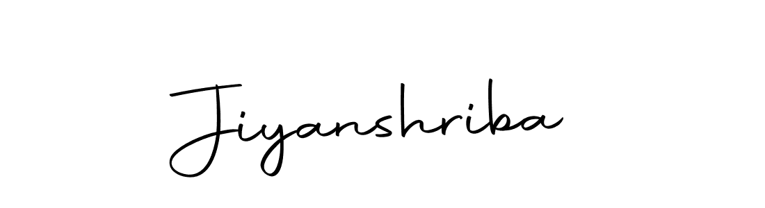 Make a beautiful signature design for name Jiyanshriba. With this signature (Autography-DOLnW) style, you can create a handwritten signature for free. Jiyanshriba signature style 10 images and pictures png