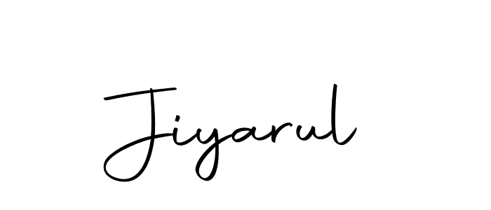 Create a beautiful signature design for name Jiyarul. With this signature (Autography-DOLnW) fonts, you can make a handwritten signature for free. Jiyarul signature style 10 images and pictures png