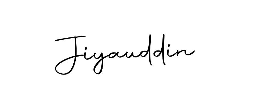 Design your own signature with our free online signature maker. With this signature software, you can create a handwritten (Autography-DOLnW) signature for name Jiyauddin. Jiyauddin signature style 10 images and pictures png