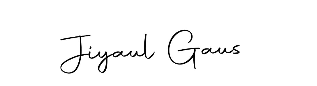 Autography-DOLnW is a professional signature style that is perfect for those who want to add a touch of class to their signature. It is also a great choice for those who want to make their signature more unique. Get Jiyaul Gaus name to fancy signature for free. Jiyaul Gaus signature style 10 images and pictures png