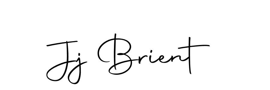 You should practise on your own different ways (Autography-DOLnW) to write your name (Jj Brient) in signature. don't let someone else do it for you. Jj Brient signature style 10 images and pictures png