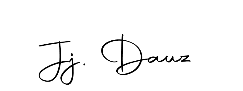 Jj. Dauz stylish signature style. Best Handwritten Sign (Autography-DOLnW) for my name. Handwritten Signature Collection Ideas for my name Jj. Dauz. Jj. Dauz signature style 10 images and pictures png