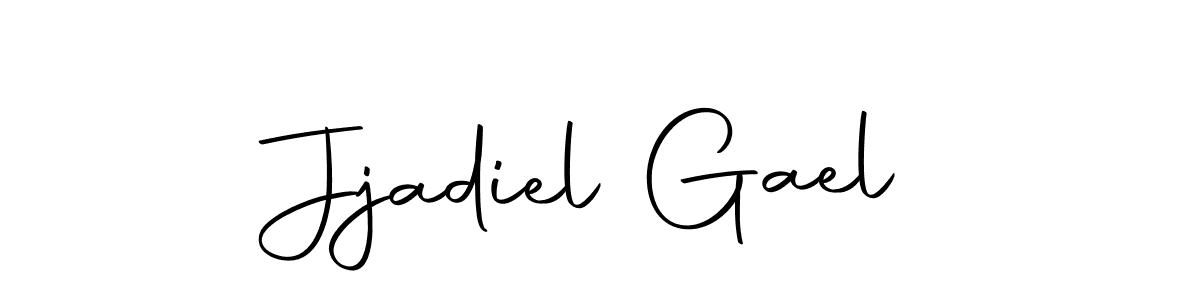 Create a beautiful signature design for name Jjadiel Gael. With this signature (Autography-DOLnW) fonts, you can make a handwritten signature for free. Jjadiel Gael signature style 10 images and pictures png