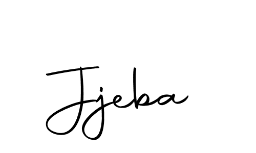 Design your own signature with our free online signature maker. With this signature software, you can create a handwritten (Autography-DOLnW) signature for name Jjeba. Jjeba signature style 10 images and pictures png