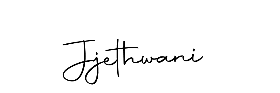 Design your own signature with our free online signature maker. With this signature software, you can create a handwritten (Autography-DOLnW) signature for name Jjethwani. Jjethwani signature style 10 images and pictures png