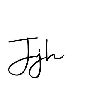 How to make Jjh signature? Autography-DOLnW is a professional autograph style. Create handwritten signature for Jjh name. Jjh signature style 10 images and pictures png