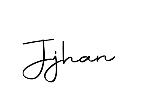 Create a beautiful signature design for name Jjhan. With this signature (Autography-DOLnW) fonts, you can make a handwritten signature for free. Jjhan signature style 10 images and pictures png