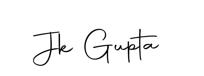 You should practise on your own different ways (Autography-DOLnW) to write your name (Jk Gupta) in signature. don't let someone else do it for you. Jk Gupta signature style 10 images and pictures png