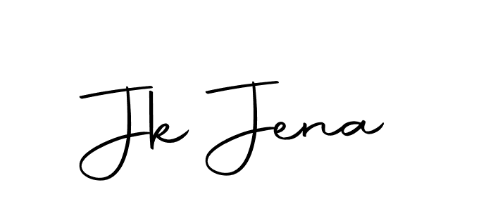How to make Jk Jena signature? Autography-DOLnW is a professional autograph style. Create handwritten signature for Jk Jena name. Jk Jena signature style 10 images and pictures png