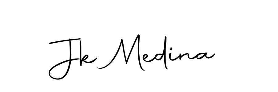 The best way (Autography-DOLnW) to make a short signature is to pick only two or three words in your name. The name Jk Medina include a total of six letters. For converting this name. Jk Medina signature style 10 images and pictures png