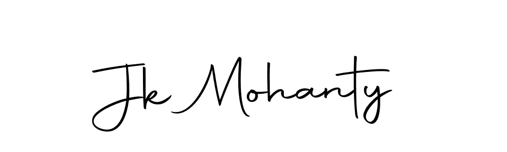 Design your own signature with our free online signature maker. With this signature software, you can create a handwritten (Autography-DOLnW) signature for name Jk Mohanty. Jk Mohanty signature style 10 images and pictures png