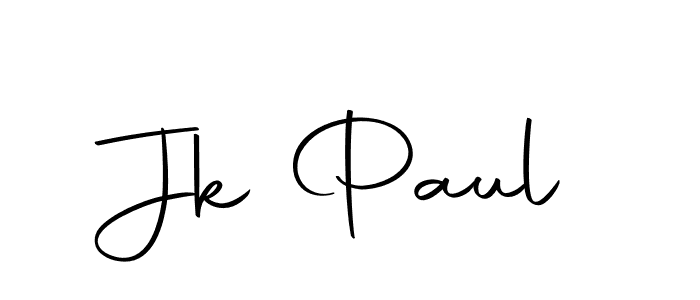 Make a beautiful signature design for name Jk Paul. Use this online signature maker to create a handwritten signature for free. Jk Paul signature style 10 images and pictures png