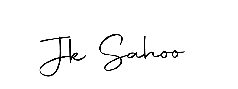 How to make Jk Sahoo name signature. Use Autography-DOLnW style for creating short signs online. This is the latest handwritten sign. Jk Sahoo signature style 10 images and pictures png