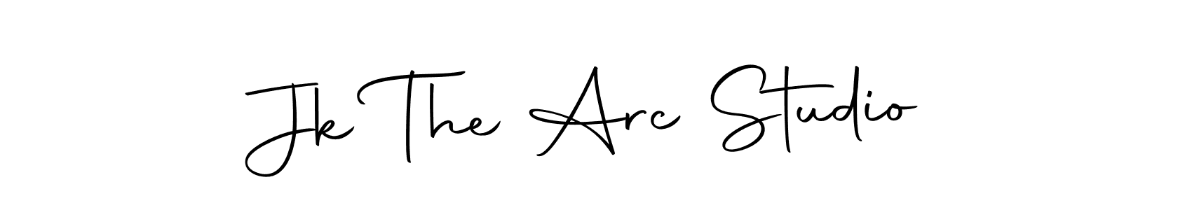 You should practise on your own different ways (Autography-DOLnW) to write your name (Jk The Arc Studio) in signature. don't let someone else do it for you. Jk The Arc Studio signature style 10 images and pictures png