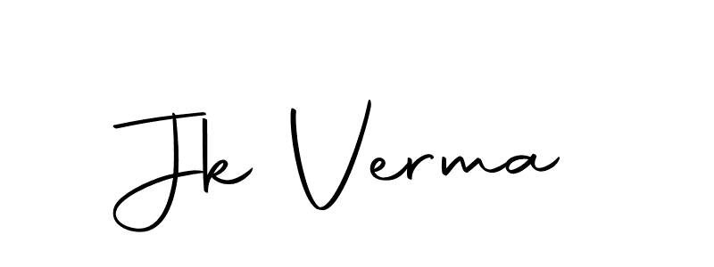 Make a beautiful signature design for name Jk Verma. Use this online signature maker to create a handwritten signature for free. Jk Verma signature style 10 images and pictures png