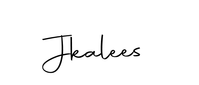 The best way (Autography-DOLnW) to make a short signature is to pick only two or three words in your name. The name Jkalees include a total of six letters. For converting this name. Jkalees signature style 10 images and pictures png