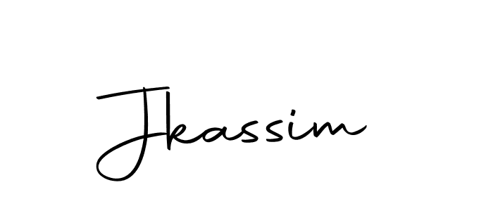 Use a signature maker to create a handwritten signature online. With this signature software, you can design (Autography-DOLnW) your own signature for name Jkassim. Jkassim signature style 10 images and pictures png