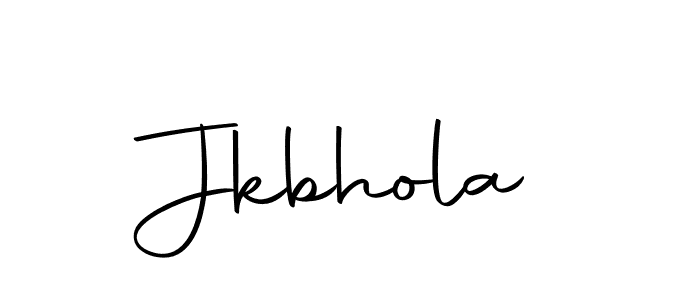 You should practise on your own different ways (Autography-DOLnW) to write your name (Jkbhola) in signature. don't let someone else do it for you. Jkbhola signature style 10 images and pictures png