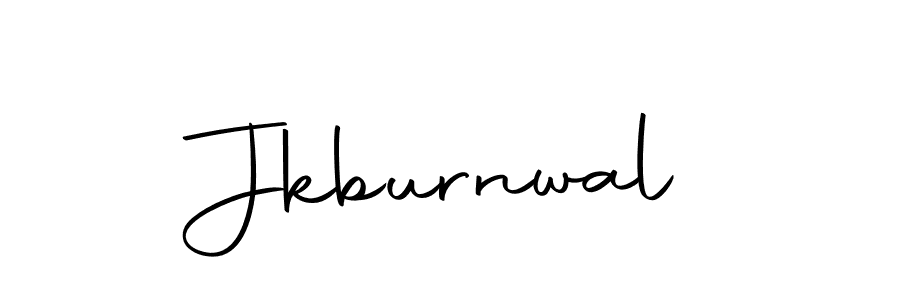 if you are searching for the best signature style for your name Jkburnwal. so please give up your signature search. here we have designed multiple signature styles  using Autography-DOLnW. Jkburnwal signature style 10 images and pictures png