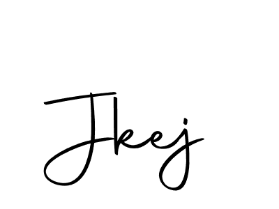Design your own signature with our free online signature maker. With this signature software, you can create a handwritten (Autography-DOLnW) signature for name Jkej. Jkej signature style 10 images and pictures png