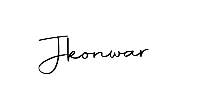 Make a beautiful signature design for name Jkonwar. Use this online signature maker to create a handwritten signature for free. Jkonwar signature style 10 images and pictures png