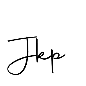Design your own signature with our free online signature maker. With this signature software, you can create a handwritten (Autography-DOLnW) signature for name Jkp. Jkp signature style 10 images and pictures png
