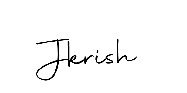 How to make Jkrish name signature. Use Autography-DOLnW style for creating short signs online. This is the latest handwritten sign. Jkrish signature style 10 images and pictures png