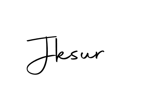 Create a beautiful signature design for name Jksur. With this signature (Autography-DOLnW) fonts, you can make a handwritten signature for free. Jksur signature style 10 images and pictures png