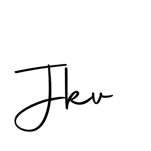 How to make Jkv signature? Autography-DOLnW is a professional autograph style. Create handwritten signature for Jkv name. Jkv signature style 10 images and pictures png