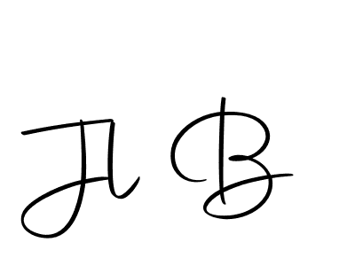 How to make Jl B name signature. Use Autography-DOLnW style for creating short signs online. This is the latest handwritten sign. Jl B signature style 10 images and pictures png