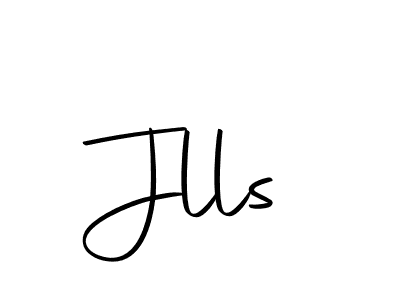 Make a beautiful signature design for name Jlls. With this signature (Autography-DOLnW) style, you can create a handwritten signature for free. Jlls signature style 10 images and pictures png