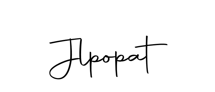 Use a signature maker to create a handwritten signature online. With this signature software, you can design (Autography-DOLnW) your own signature for name Jlpopat. Jlpopat signature style 10 images and pictures png