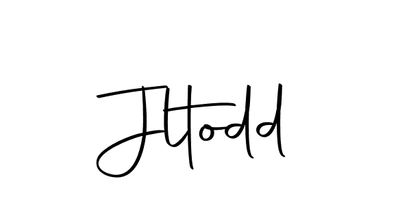 You should practise on your own different ways (Autography-DOLnW) to write your name (Jltodd) in signature. don't let someone else do it for you. Jltodd signature style 10 images and pictures png