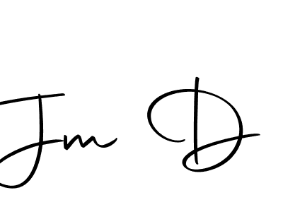 How to make Jm D signature? Autography-DOLnW is a professional autograph style. Create handwritten signature for Jm D name. Jm D signature style 10 images and pictures png