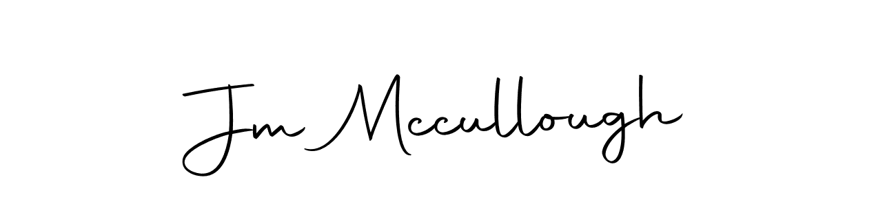 Jm Mccullough stylish signature style. Best Handwritten Sign (Autography-DOLnW) for my name. Handwritten Signature Collection Ideas for my name Jm Mccullough. Jm Mccullough signature style 10 images and pictures png