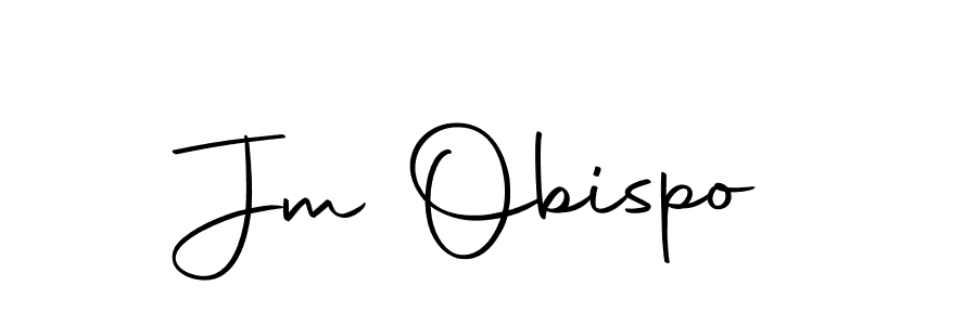 Jm Obispo stylish signature style. Best Handwritten Sign (Autography-DOLnW) for my name. Handwritten Signature Collection Ideas for my name Jm Obispo. Jm Obispo signature style 10 images and pictures png