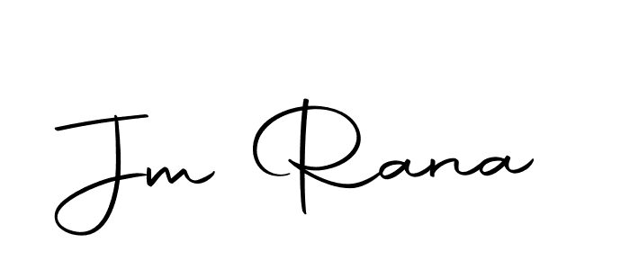 Also we have Jm Rana name is the best signature style. Create professional handwritten signature collection using Autography-DOLnW autograph style. Jm Rana signature style 10 images and pictures png