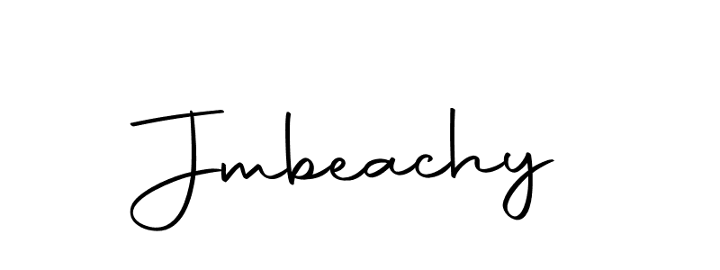 Create a beautiful signature design for name Jmbeachy. With this signature (Autography-DOLnW) fonts, you can make a handwritten signature for free. Jmbeachy signature style 10 images and pictures png