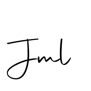 Jml stylish signature style. Best Handwritten Sign (Autography-DOLnW) for my name. Handwritten Signature Collection Ideas for my name Jml. Jml signature style 10 images and pictures png