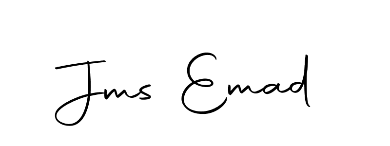 Once you've used our free online signature maker to create your best signature Autography-DOLnW style, it's time to enjoy all of the benefits that Jms Emad name signing documents. Jms Emad signature style 10 images and pictures png