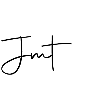 It looks lik you need a new signature style for name Jmt. Design unique handwritten (Autography-DOLnW) signature with our free signature maker in just a few clicks. Jmt signature style 10 images and pictures png