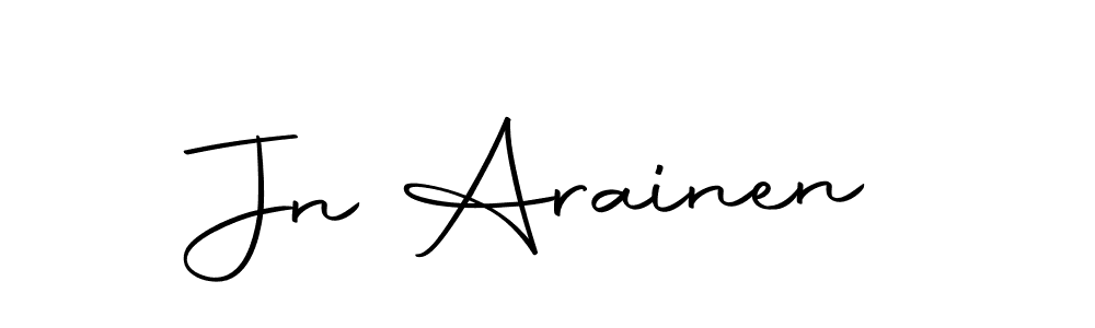 This is the best signature style for the Jn Arainen name. Also you like these signature font (Autography-DOLnW). Mix name signature. Jn Arainen signature style 10 images and pictures png