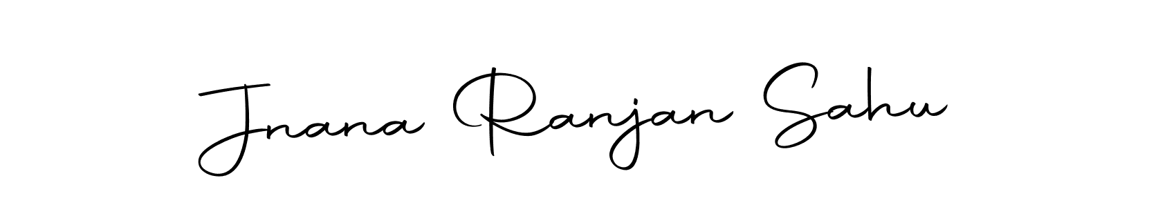 How to make Jnana Ranjan Sahu name signature. Use Autography-DOLnW style for creating short signs online. This is the latest handwritten sign. Jnana Ranjan Sahu signature style 10 images and pictures png