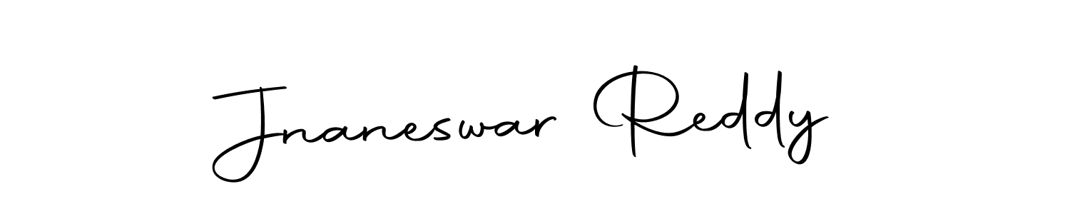 Create a beautiful signature design for name Jnaneswar Reddy. With this signature (Autography-DOLnW) fonts, you can make a handwritten signature for free. Jnaneswar Reddy signature style 10 images and pictures png