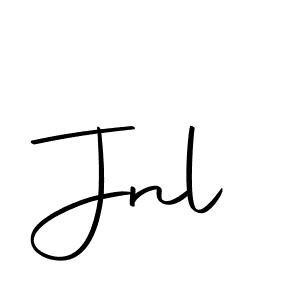 The best way (Autography-DOLnW) to make a short signature is to pick only two or three words in your name. The name Jnl include a total of six letters. For converting this name. Jnl signature style 10 images and pictures png